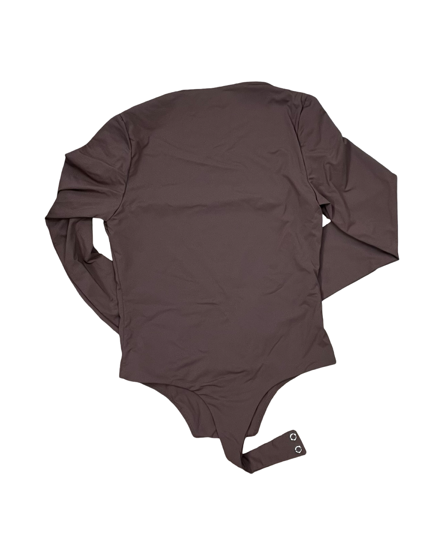 Bodysuit By Qinsen In Brown, Size:L