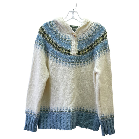 Sweater By Eddie Bauer In Cream, Size:L