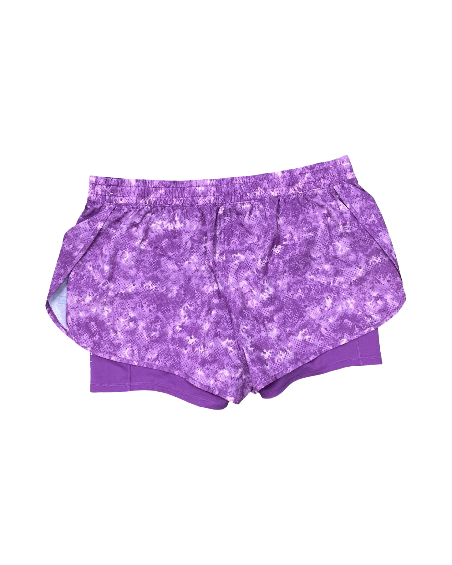 Athletic Shorts By Reebok In Purple, Size:1X
