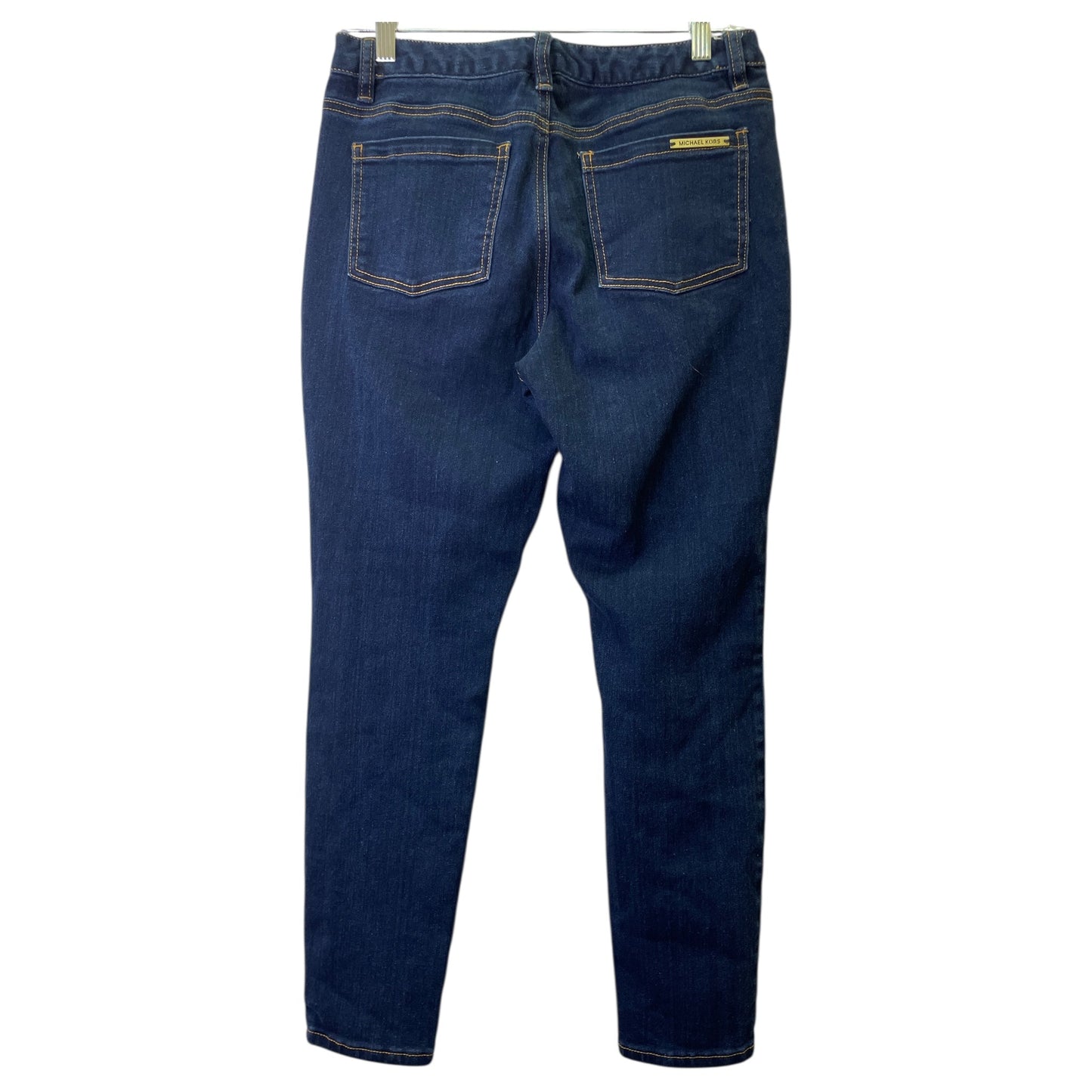 Jeans Straight By Michael By Michael Kors In Blue, Size:6