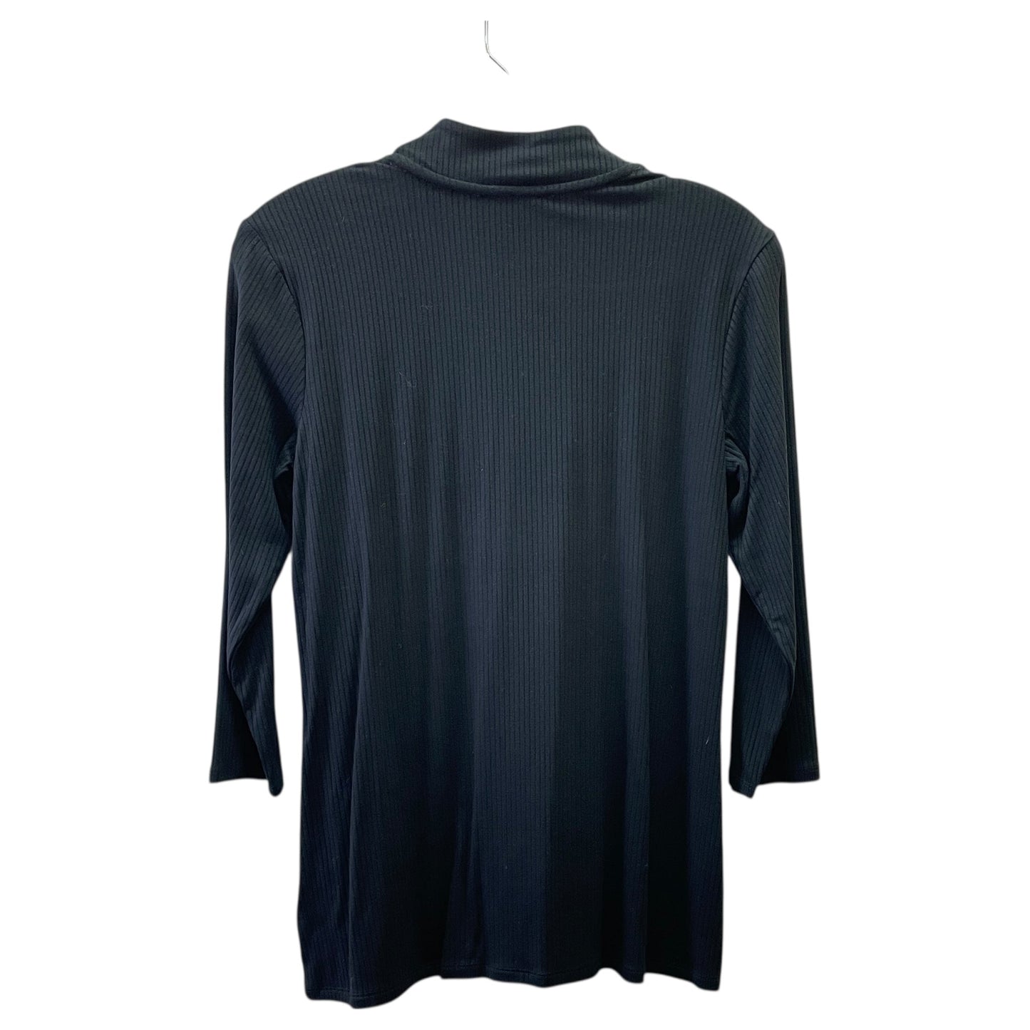 Top 3/4 Sleeve By Express In Black, Size:L