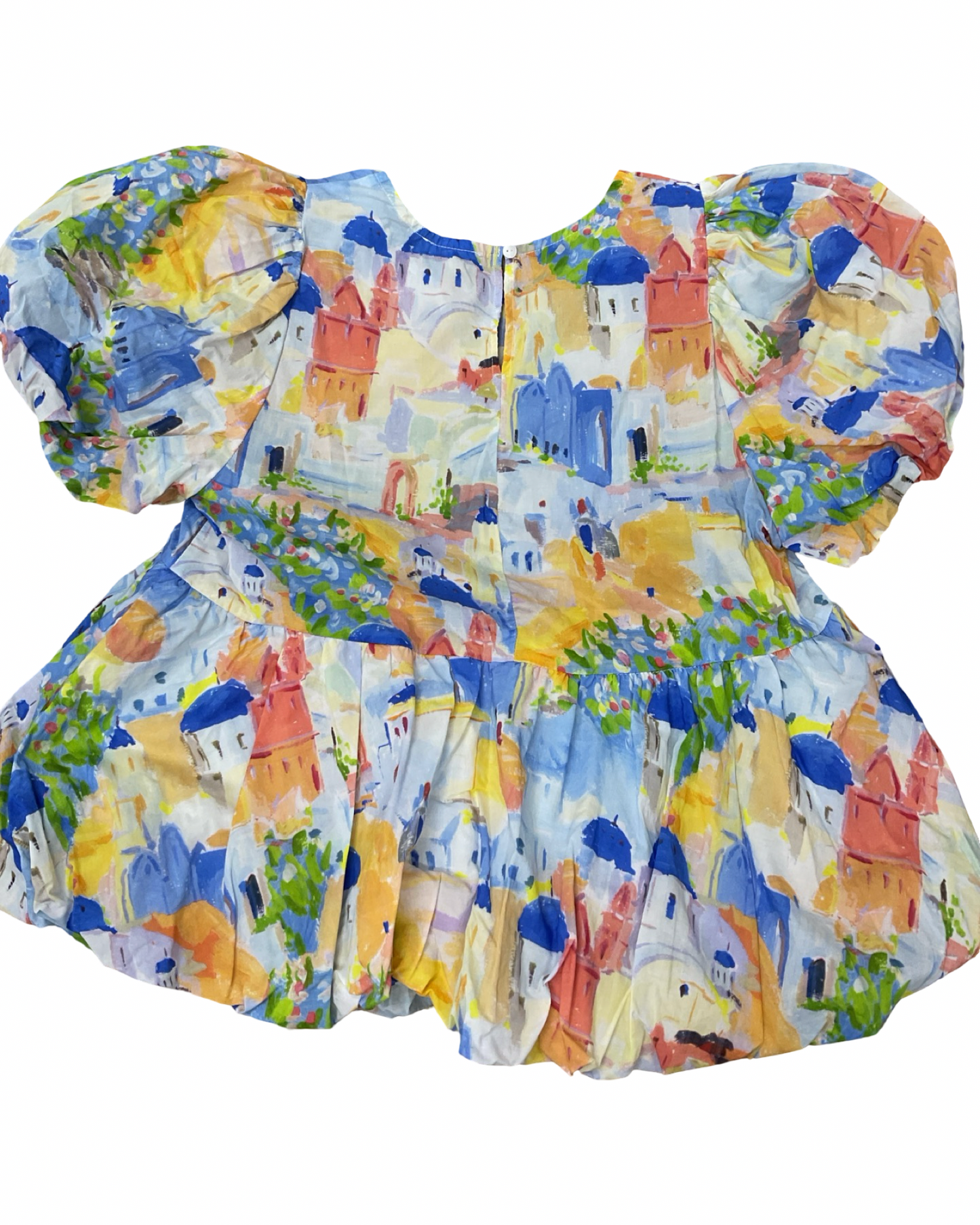 Top Ss By Entro In Blue & Yellow, Size:S