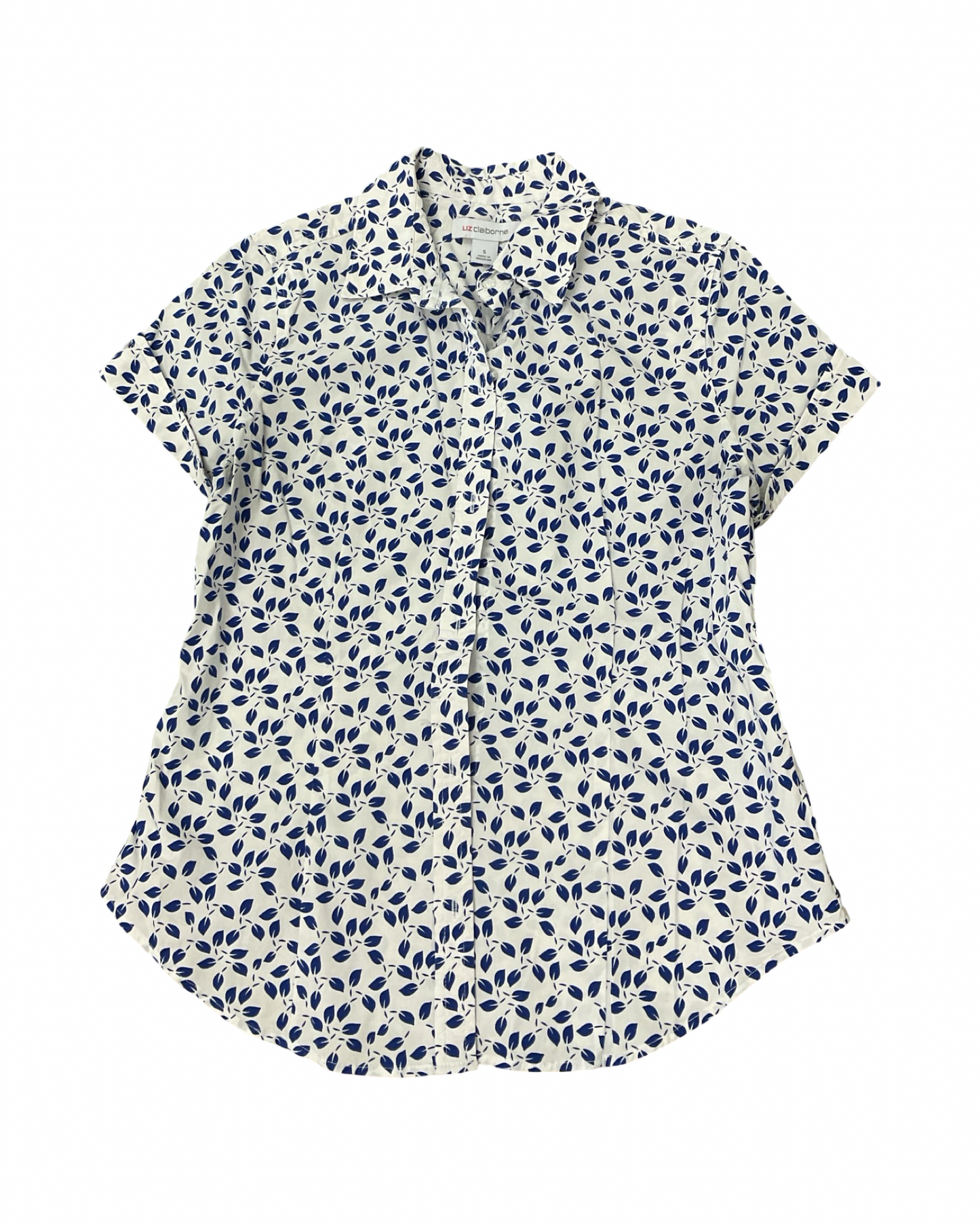 Top Ss By Liz Claiborne In Blue, Size:S