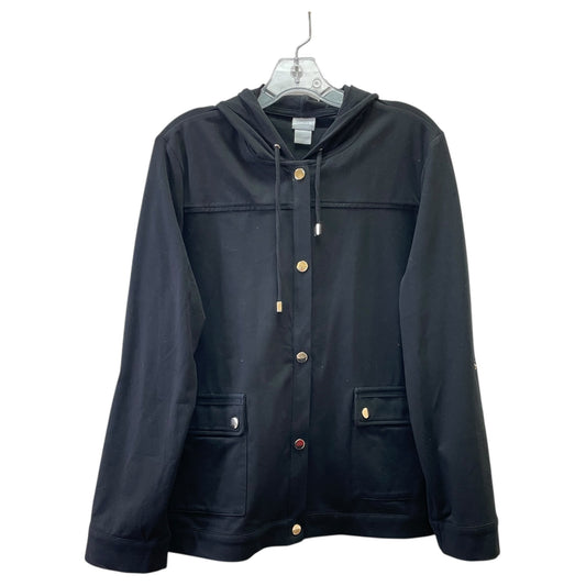 Jacket Other By Chicos In Black, Size:L