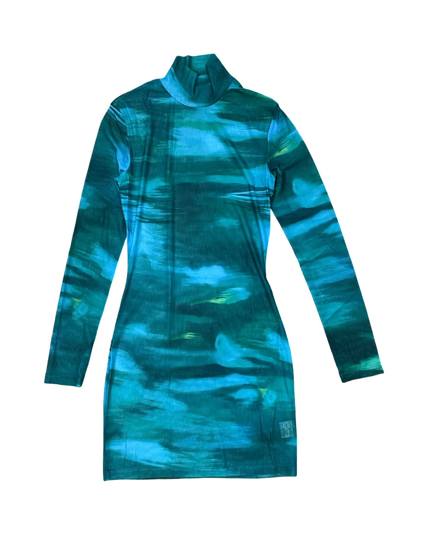 Tunic Ls By Clothes Mentor In Blue & Green, Size:S