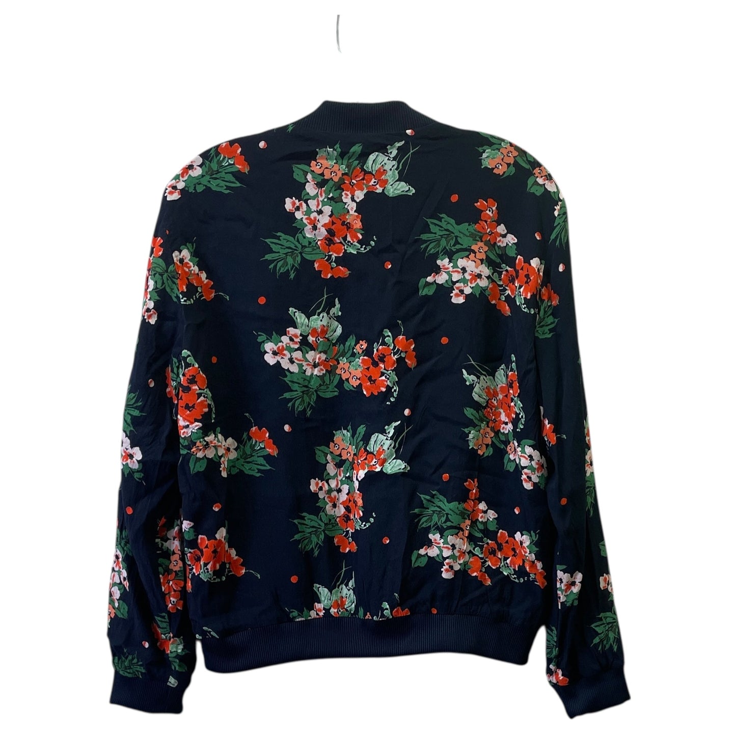 JACKET OTHER by ZARA BASIC In BLUE & ORANGE, Size: L