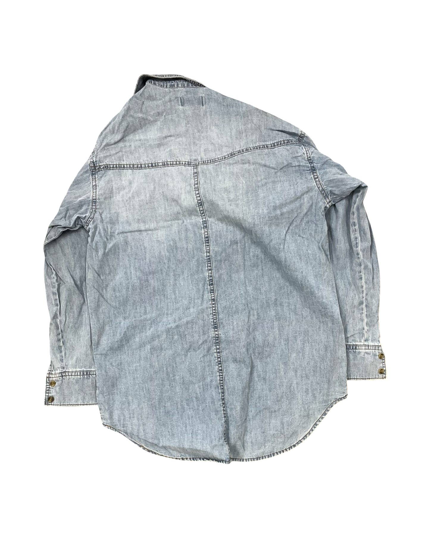 Top Ls By Sofia By Sofia Vergara In Blue Denim, Size:Xs