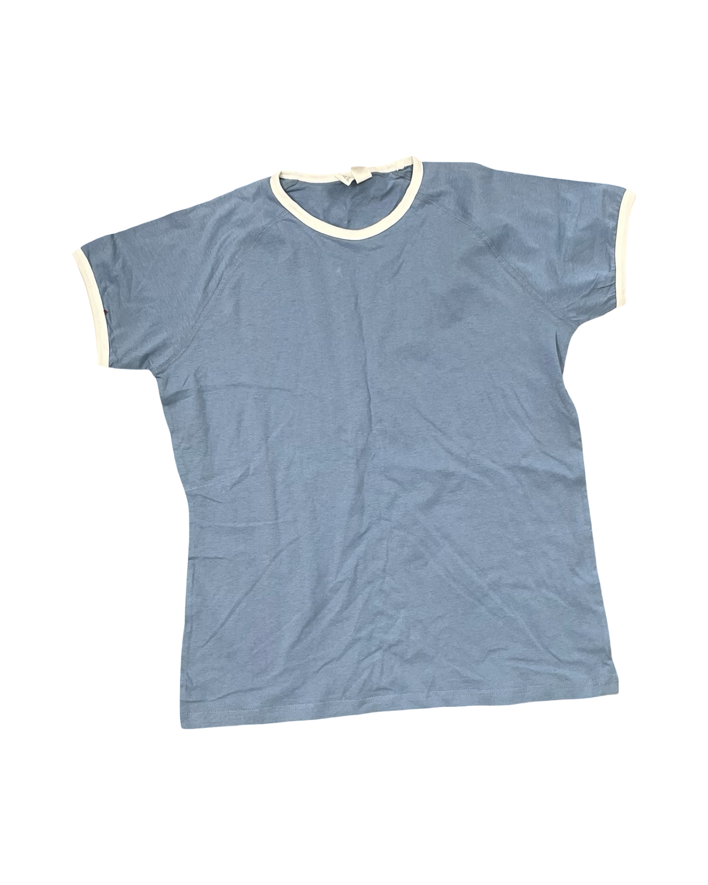 Top Ss By Clothes Mentor In Blue & White, Size:Xl