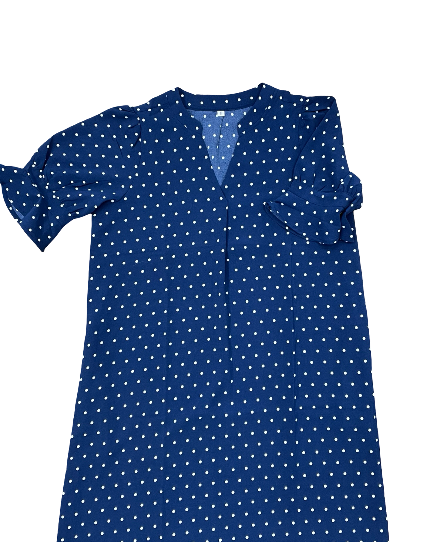 Dress Work By Clothes Mentor In Blue & White, Size:S