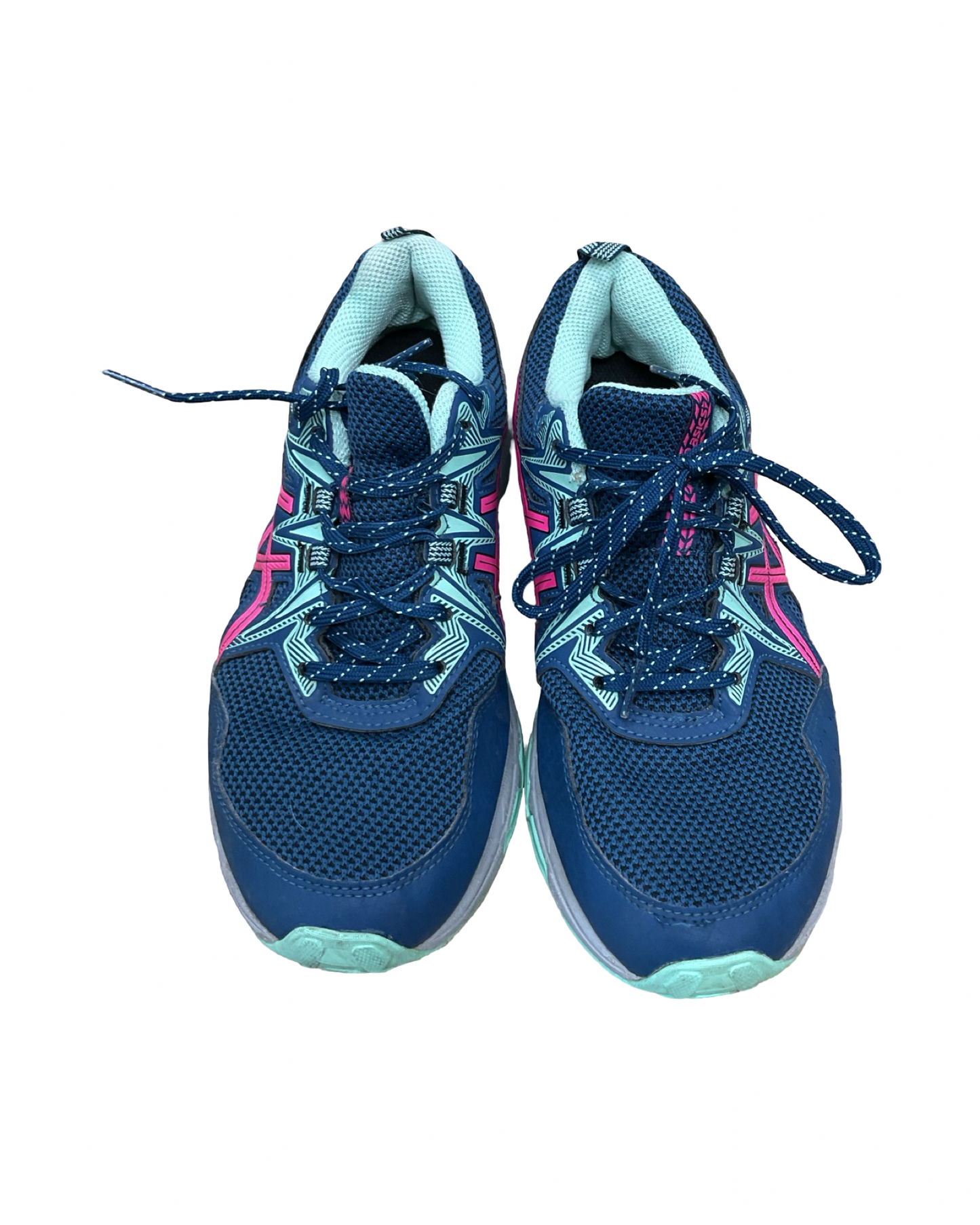 Shoes Athletic By Asics In Teal, Size:8