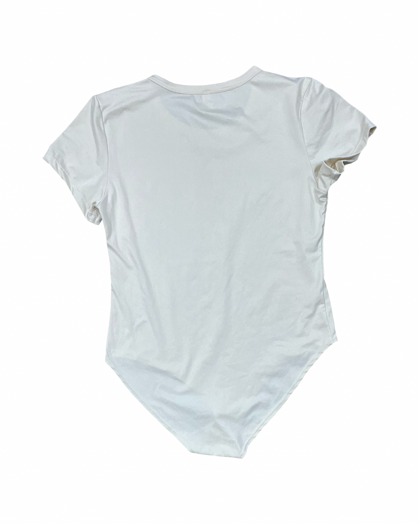 Bodysuit By Just Be In Cream, Size:Xl