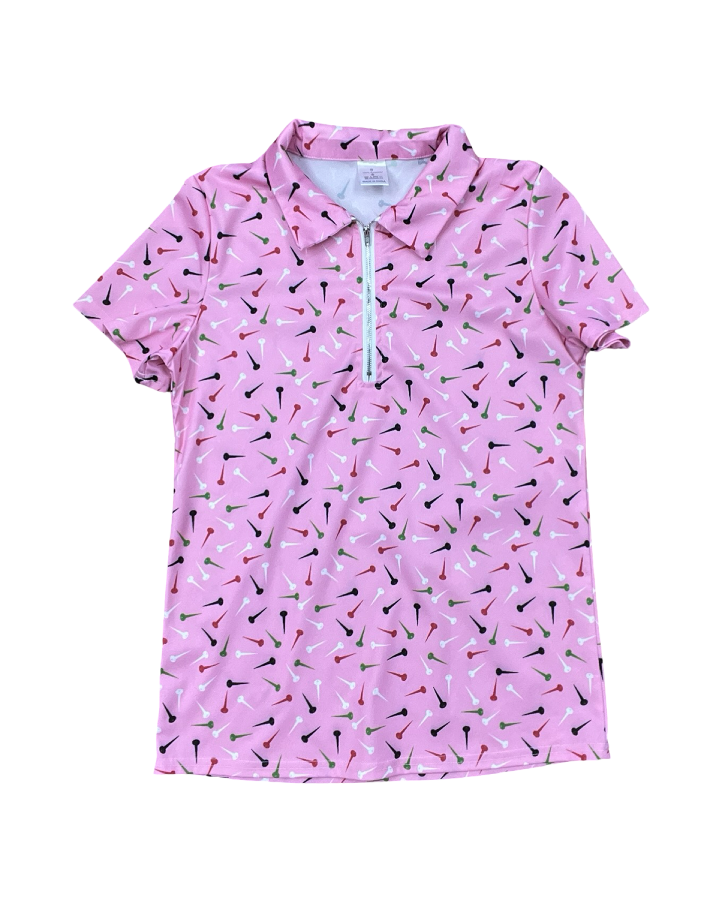 Athletic Top Ss By Clothes Mentor In Pink, Size:M