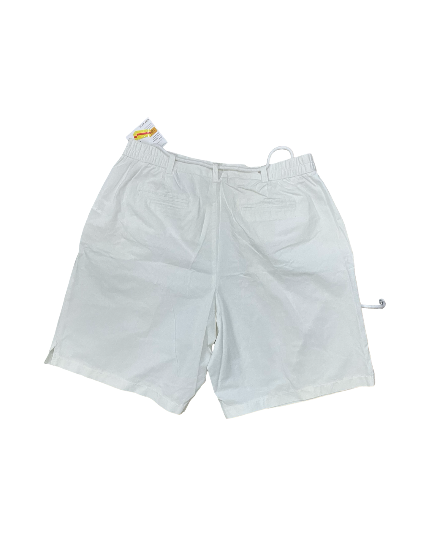 Shorts By Sag Harbor In White, Size:16