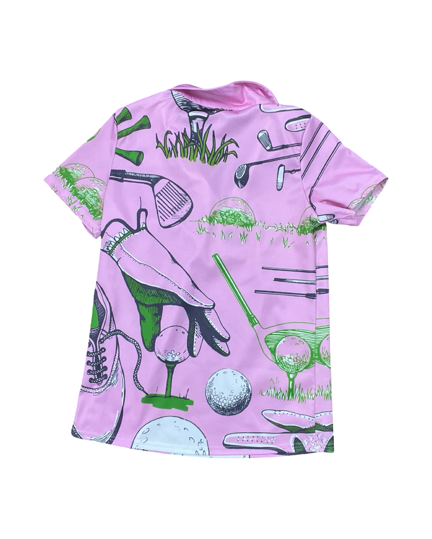 Athletic Top Ss By Clothes Mentor In Green & Pink, Size:S