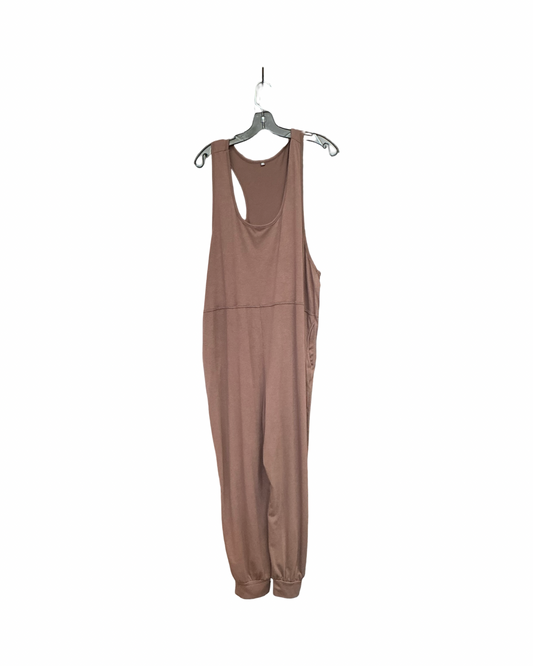 Jumpsuit By Clothes Mentor In Brown, Size:2X
