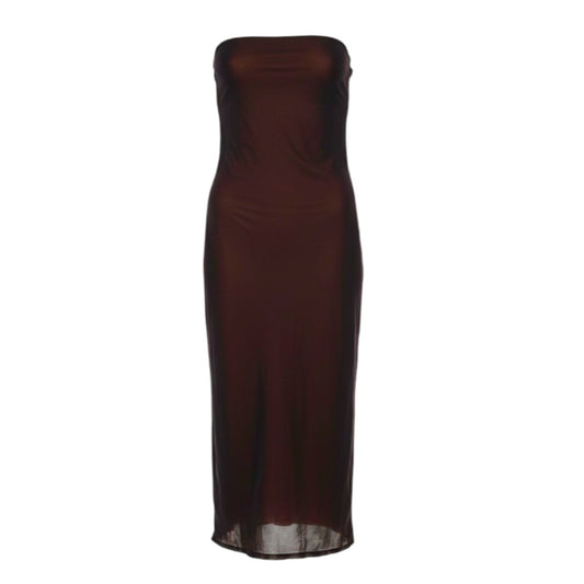 Dress Casual Maxi By Wild Fable In Black and Pink, Size: XXL
