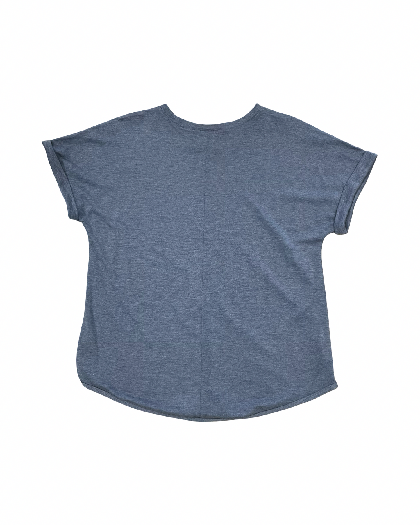 Top Ss By Como Vintage In Blue, Size:L