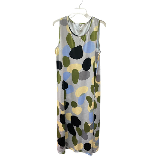 Dress Casual Maxi By Clothes Mentor In Polkadot Pattern, Size:1X