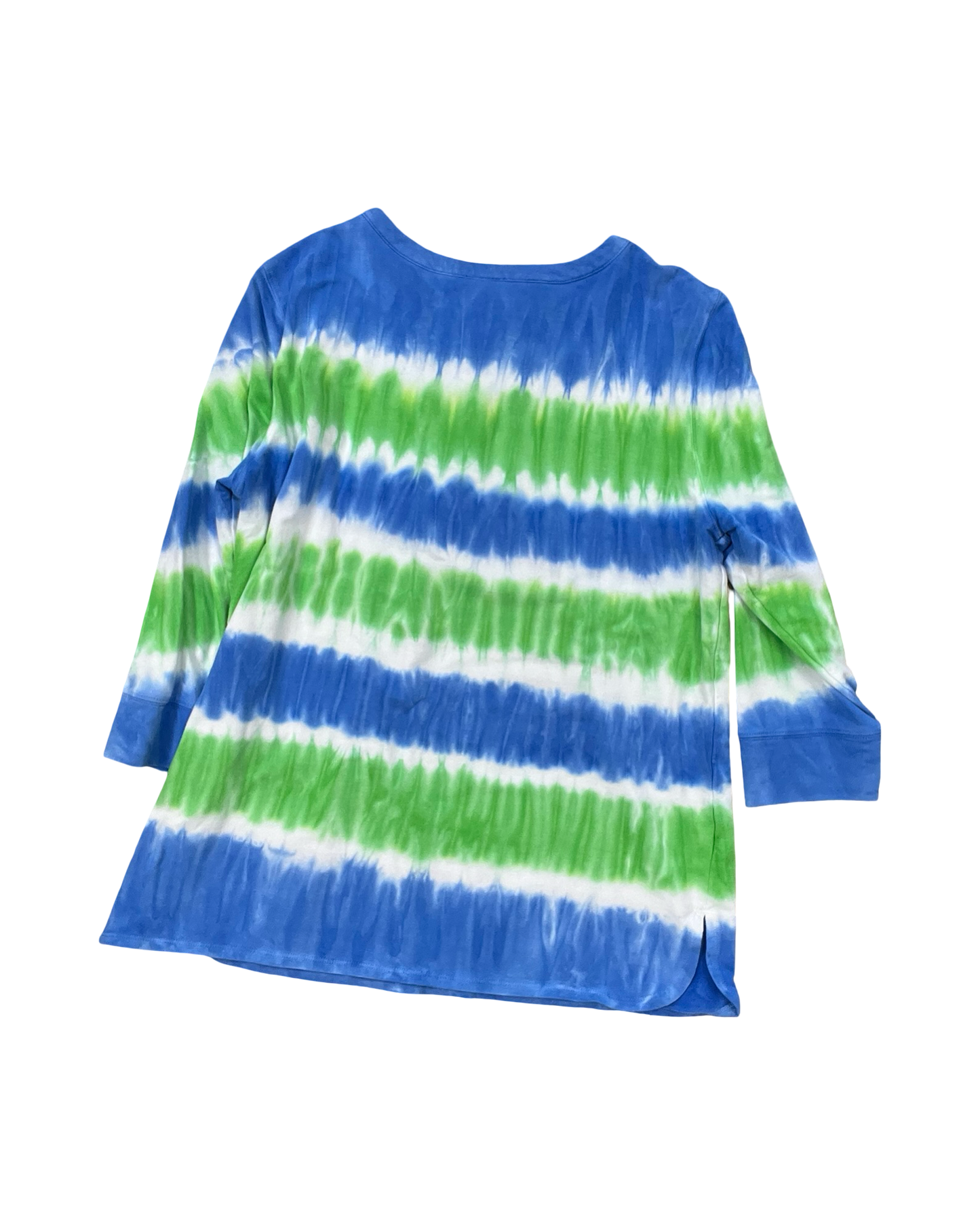 Top Ls By Ruby Rd In Blue & Green, Size:L