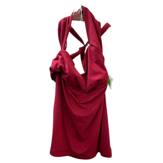 Athletic Tank Top By Lululemon In Red, Size:8