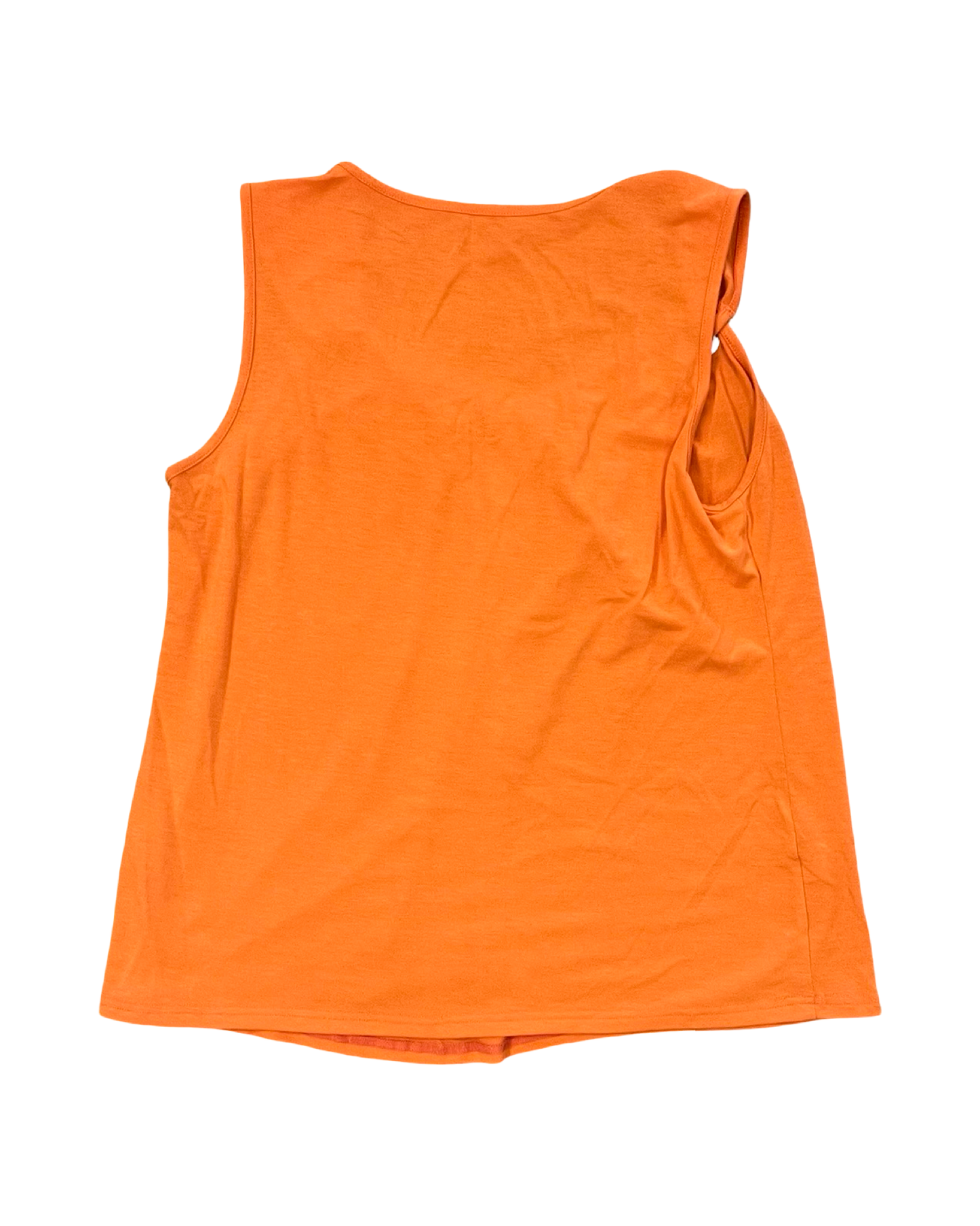 Top Sleeveless By Clothes Mentor In Orange, Size:M