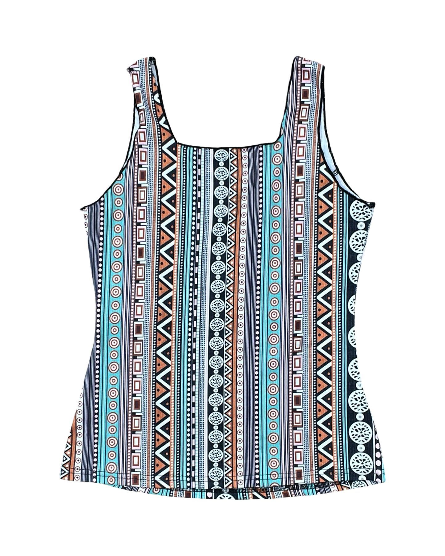 Top Sleeveless By Clothes Mentor In Multi, Size:M