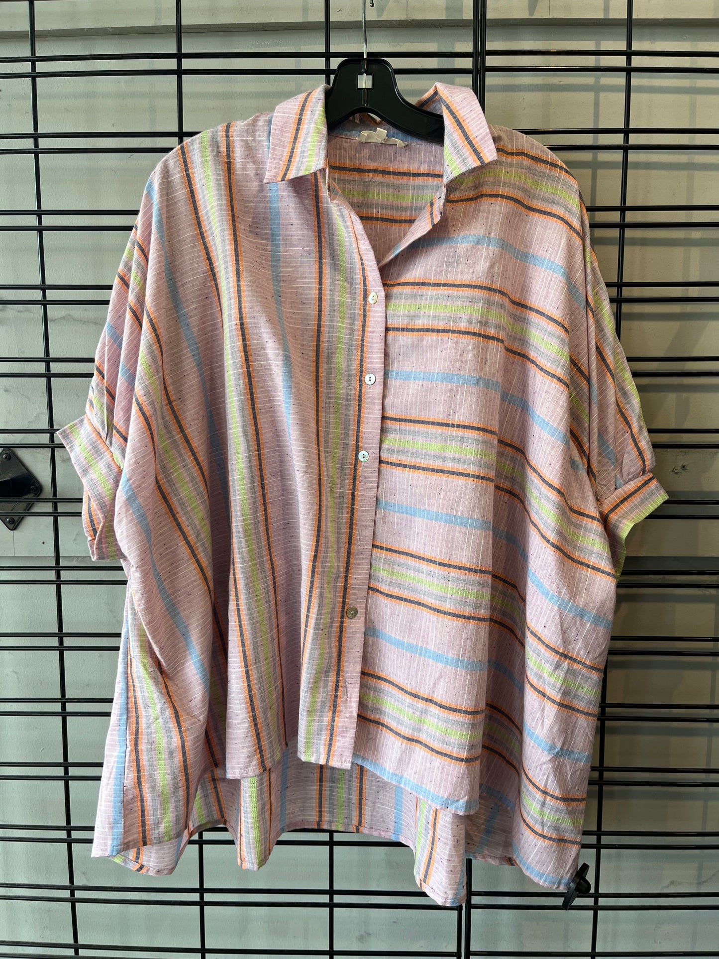 TOP SS by ENTRO In STRIPED PATTERN, Size: MEDIUM