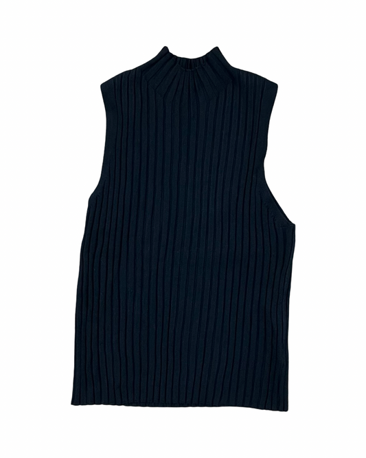 Top Sleeveless By A New Day In Black, Size:L