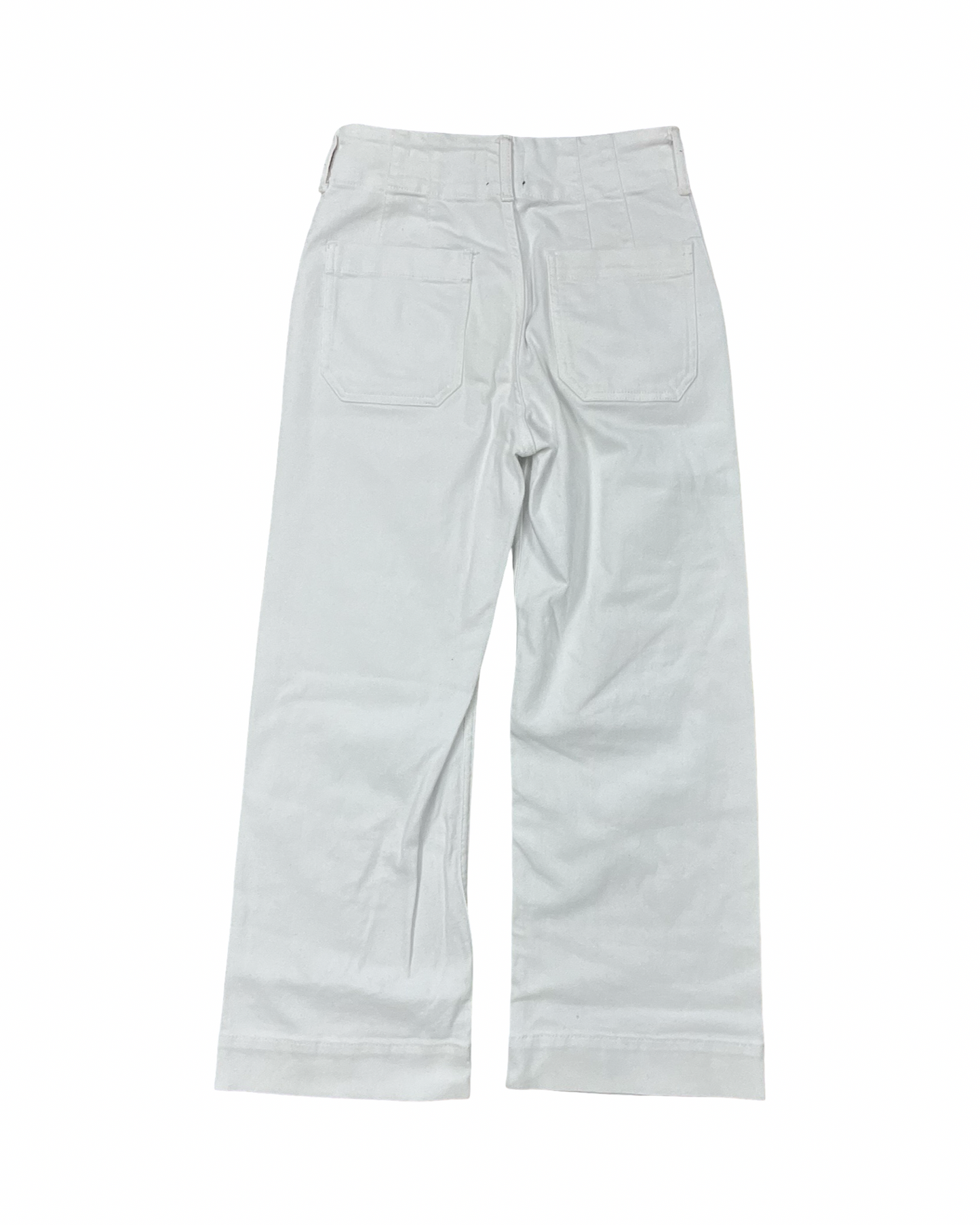 Jeans Wide Leg By Maeve In White Denim, Size:2