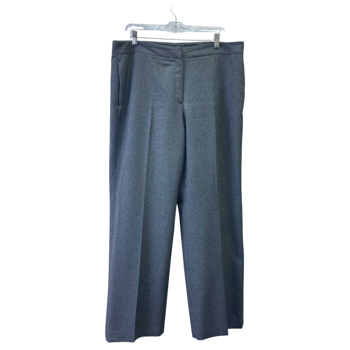 Pants Suit 2Pc By Kasper In Grey, Size:14