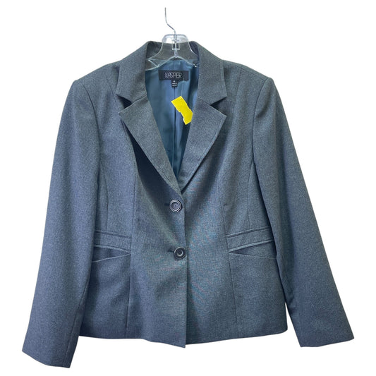 Pants Suit 2Pc By Kasper In Grey, Size:14