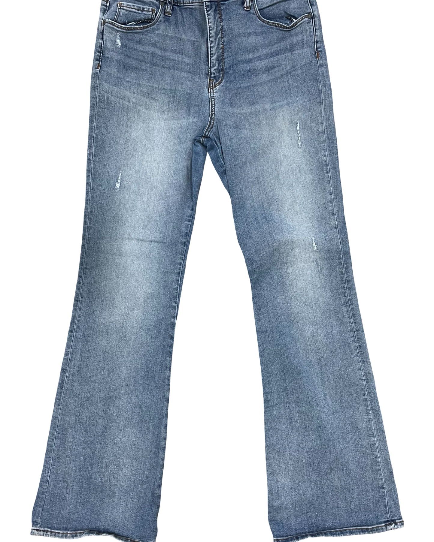 Jeans Boot Cut By Kut In Blue Denim, Size:12