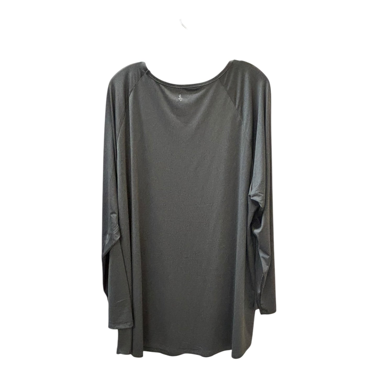 Athletic Top Ls Crewneck By Torrid In Grey, Size:4X