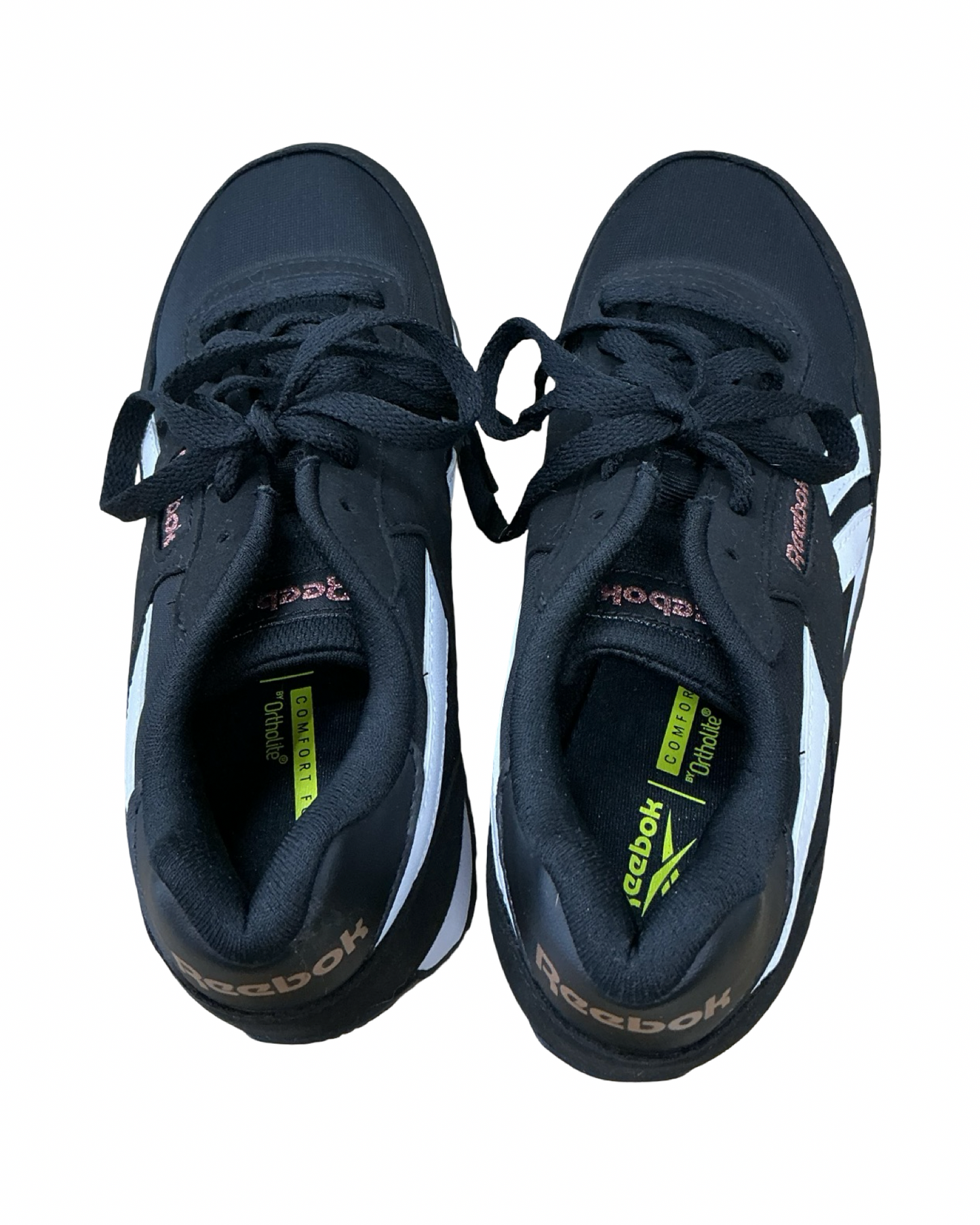 Shoes Athletic By Reebok In Black, Size:7