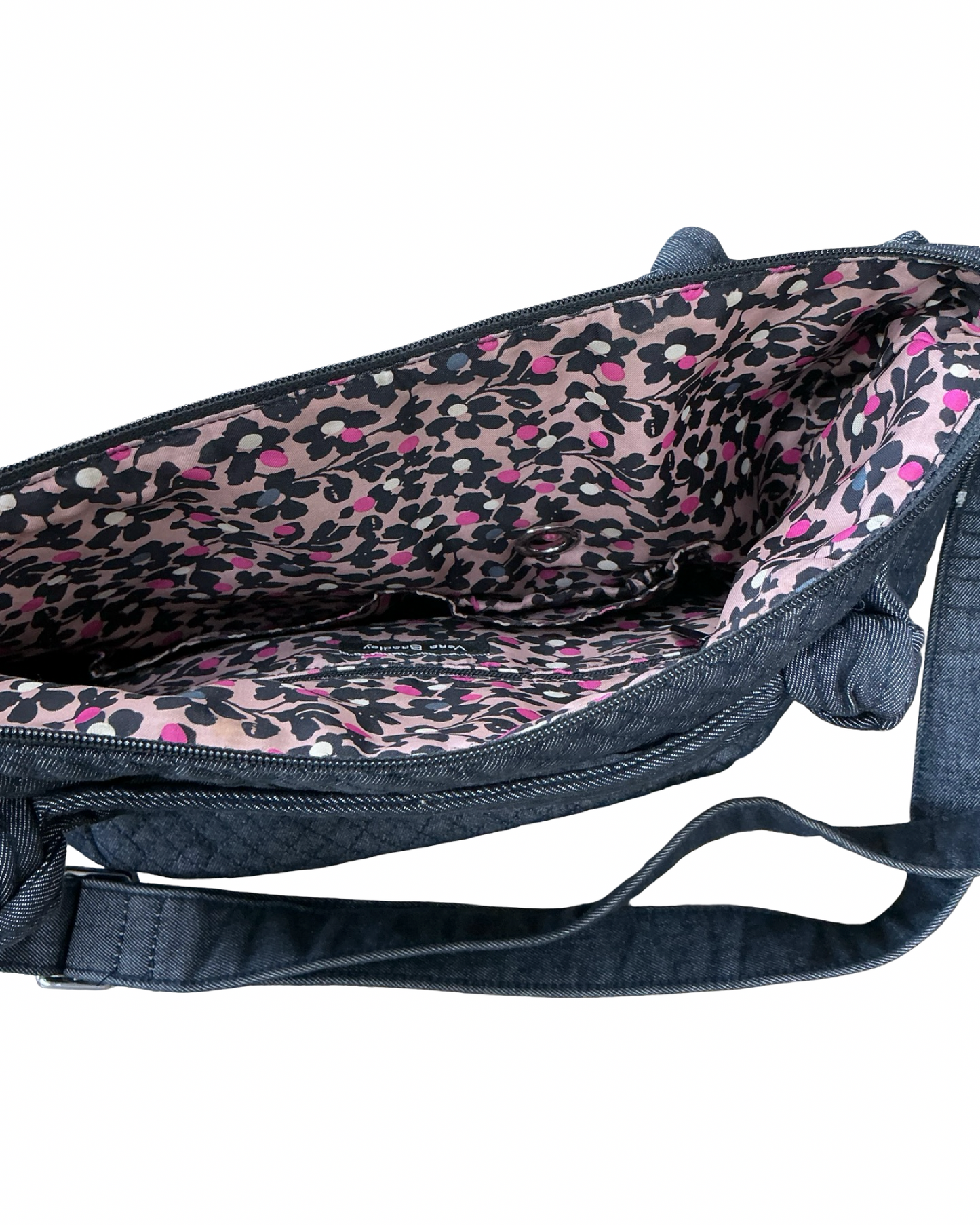 Crossbody By Vera Bradley In Grey, Size:Large