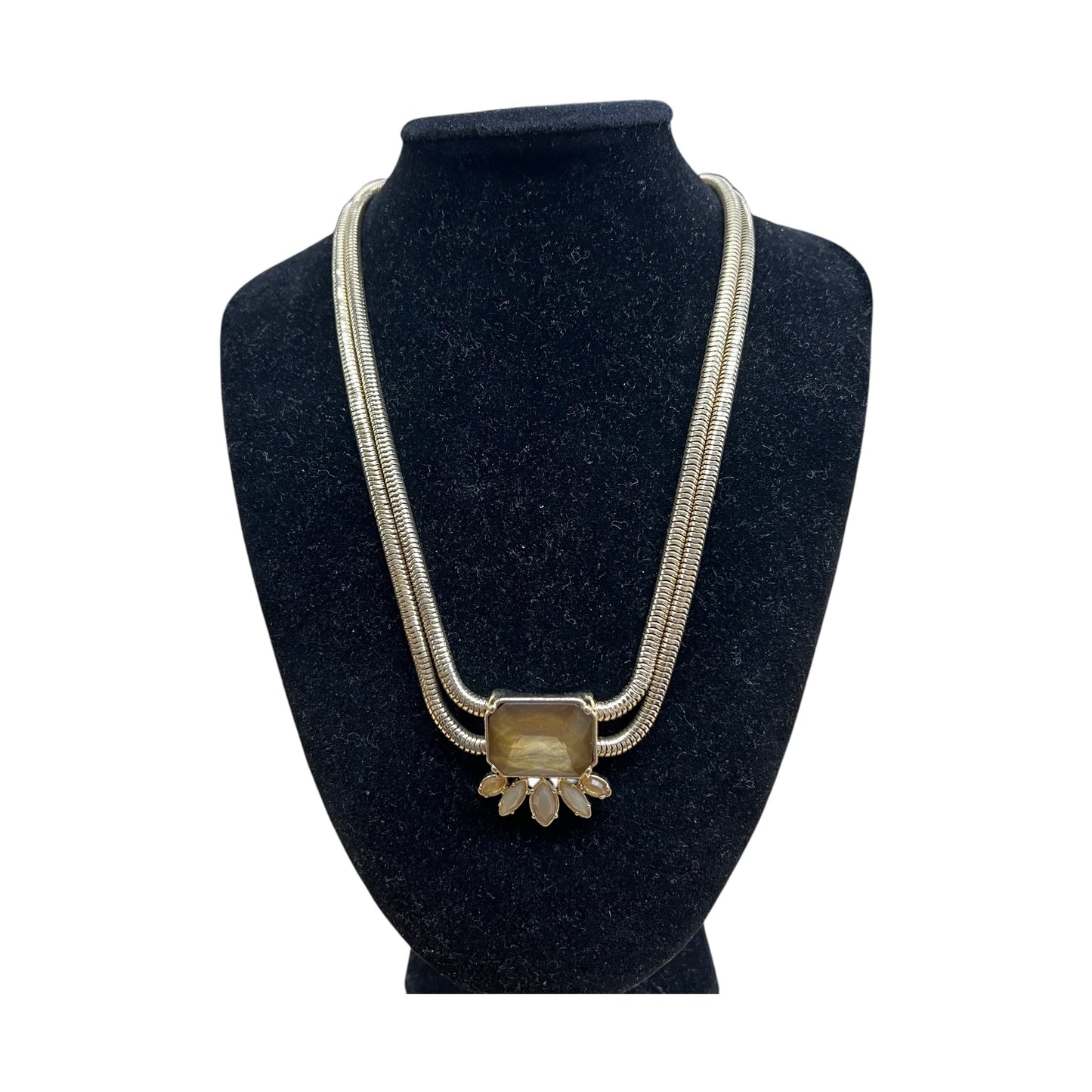 Necklace Choker & Collar By Ann Taylor In Gold