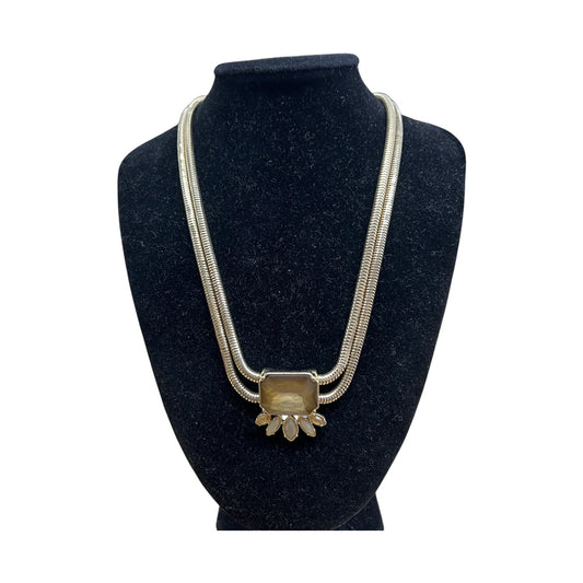 Necklace Choker & Collar By Ann Taylor In Gold