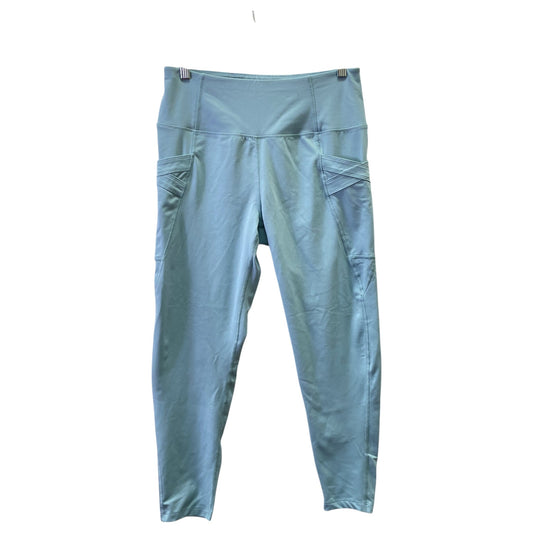 Athletic Leggings By Apana In Blue, Size:L