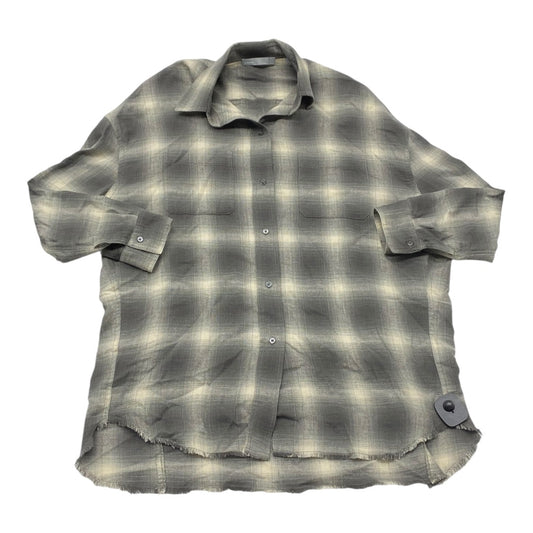Top Ls By Vince In Grey, Size:S