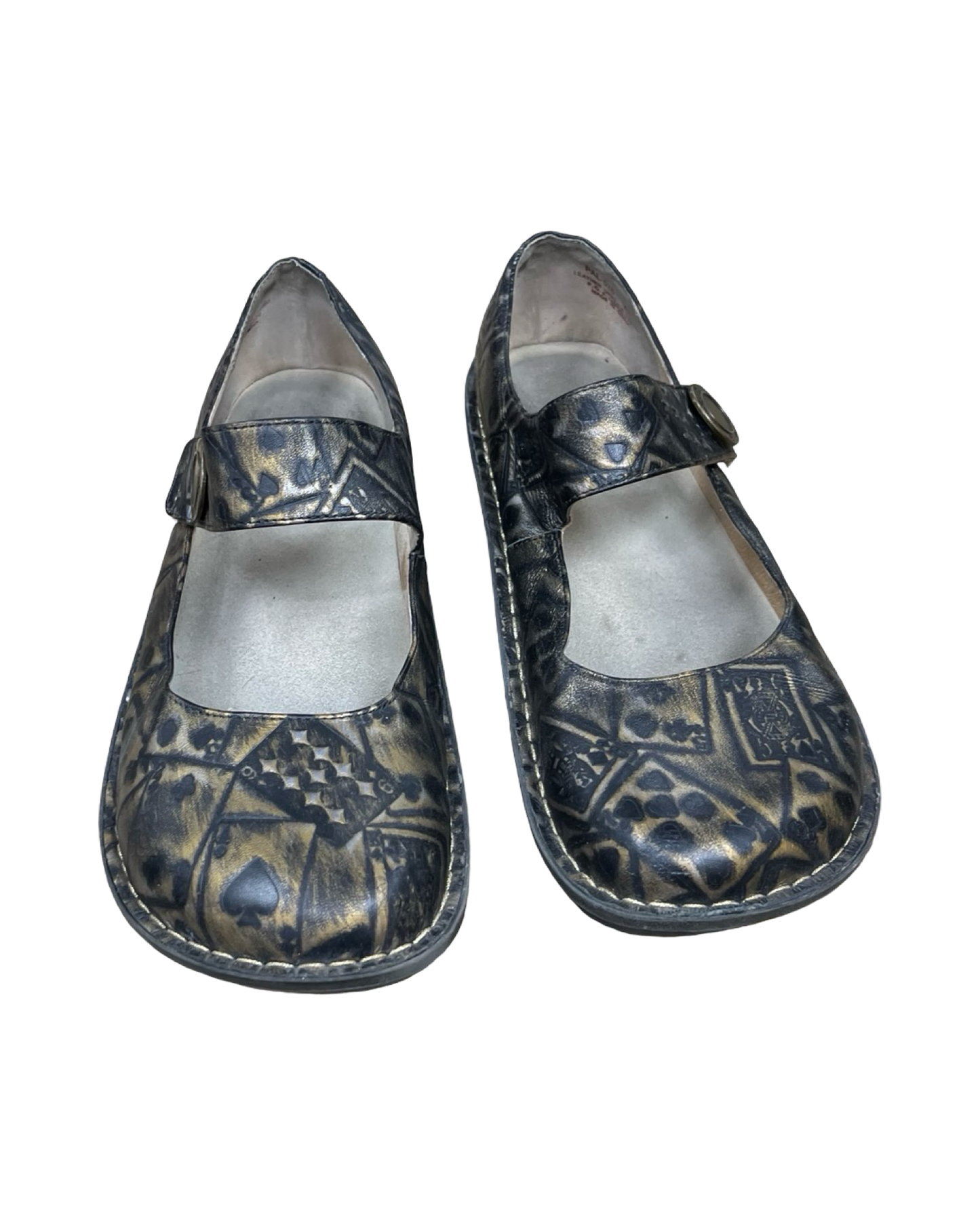 Shoes Heels Platform By Alegria In Black & Brown, Size:10.5