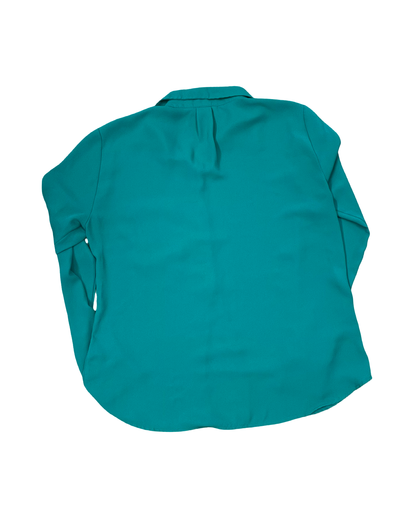 Blouse Ls By H&M In Green, Size:S