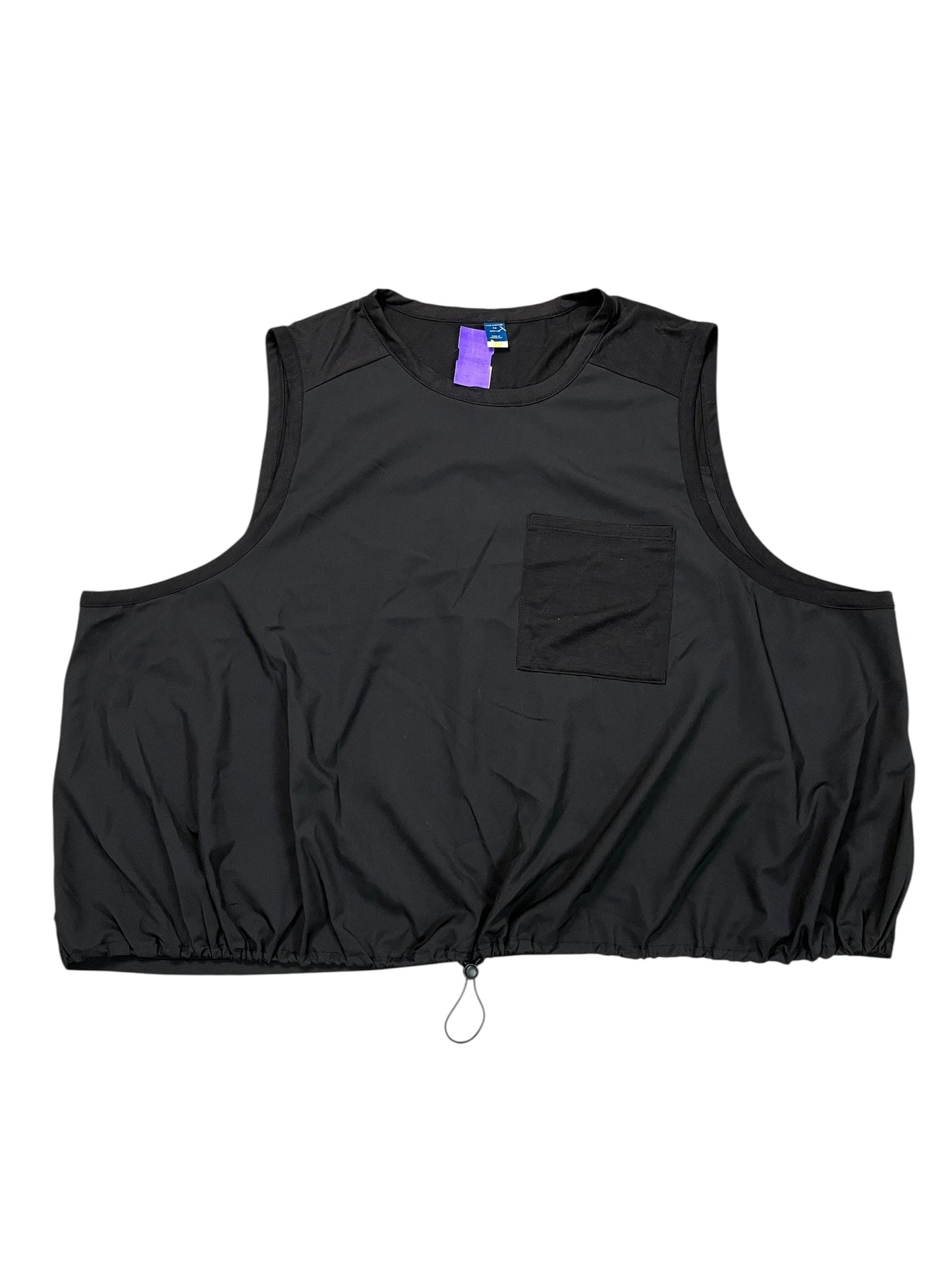 Top Sleeveless By Old Navy In Black, Size:4X