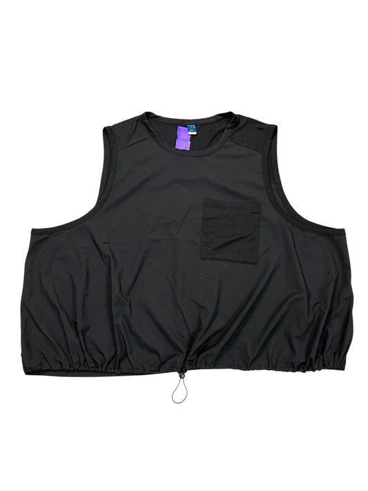 Top Sleeveless By Old Navy In Black, Size:4X