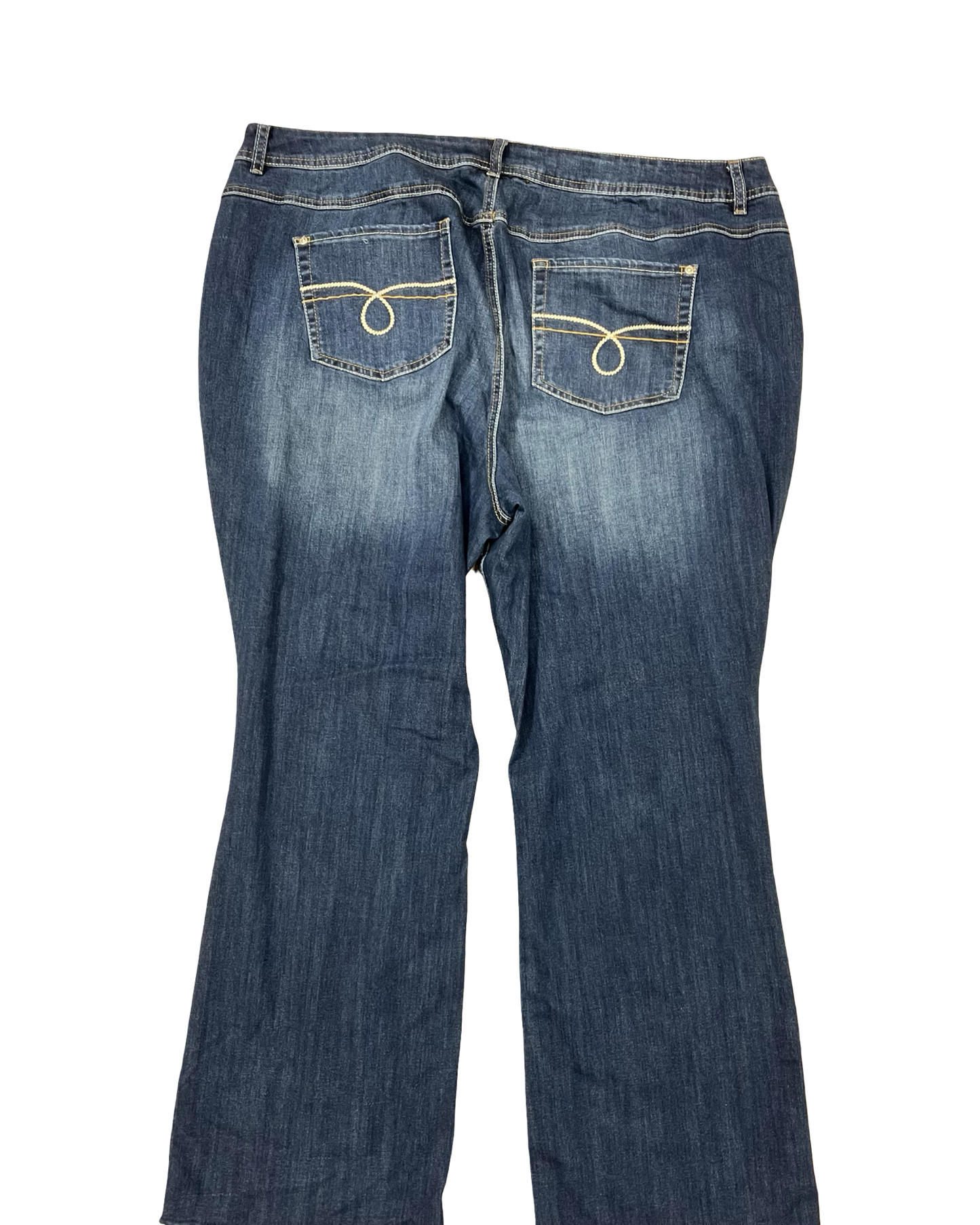 Jeans Boot Cut By Clothes Mentor In Blue Denim, Size:22