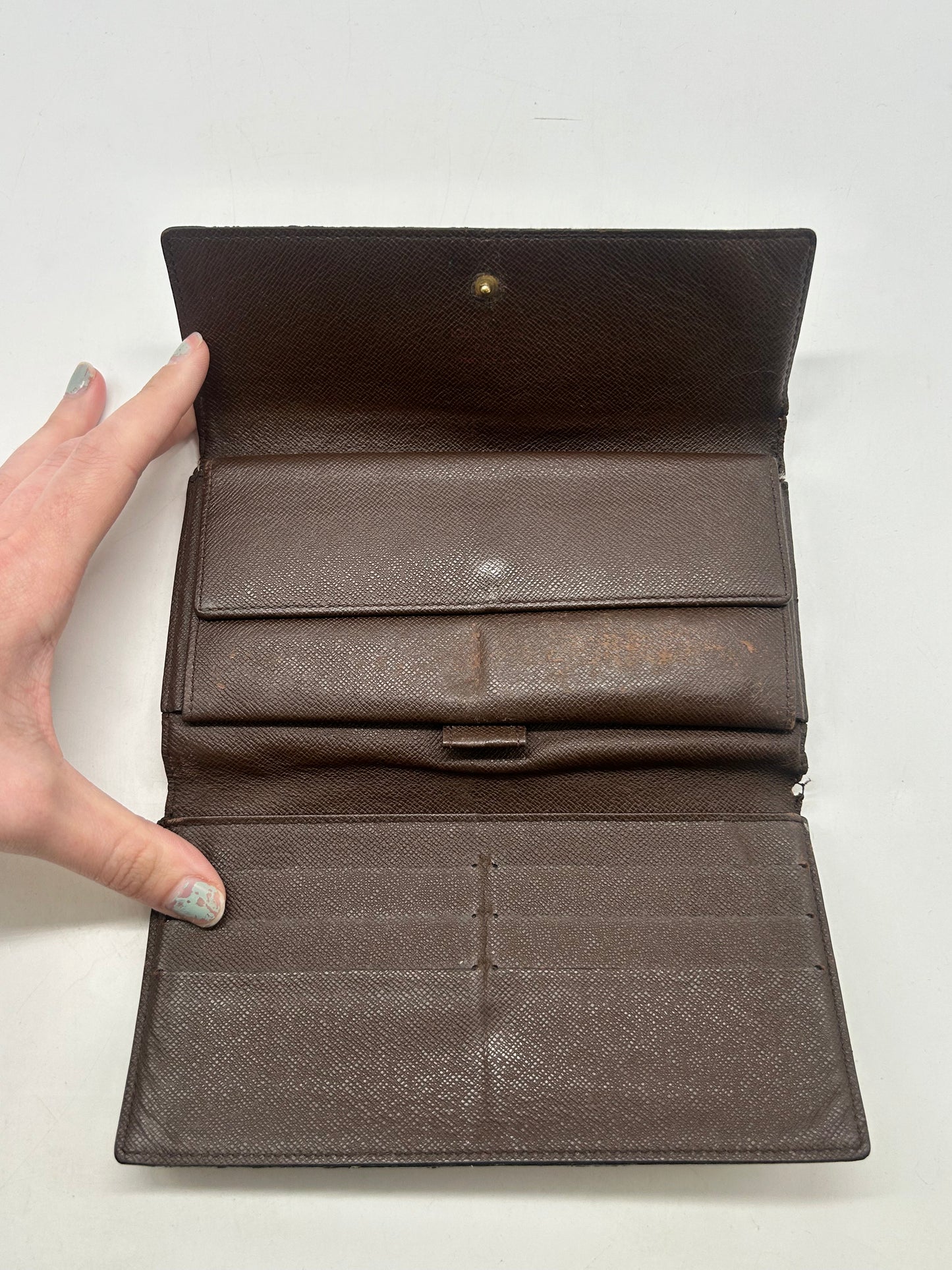 Wallet Luxury Designer By Louis Vuitton, Size: Large