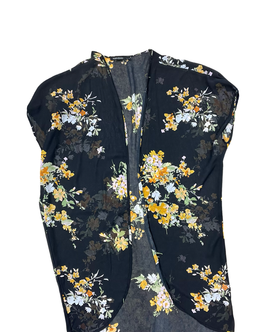 Cardigan By Clothes Mentor In Black, Size:Xl