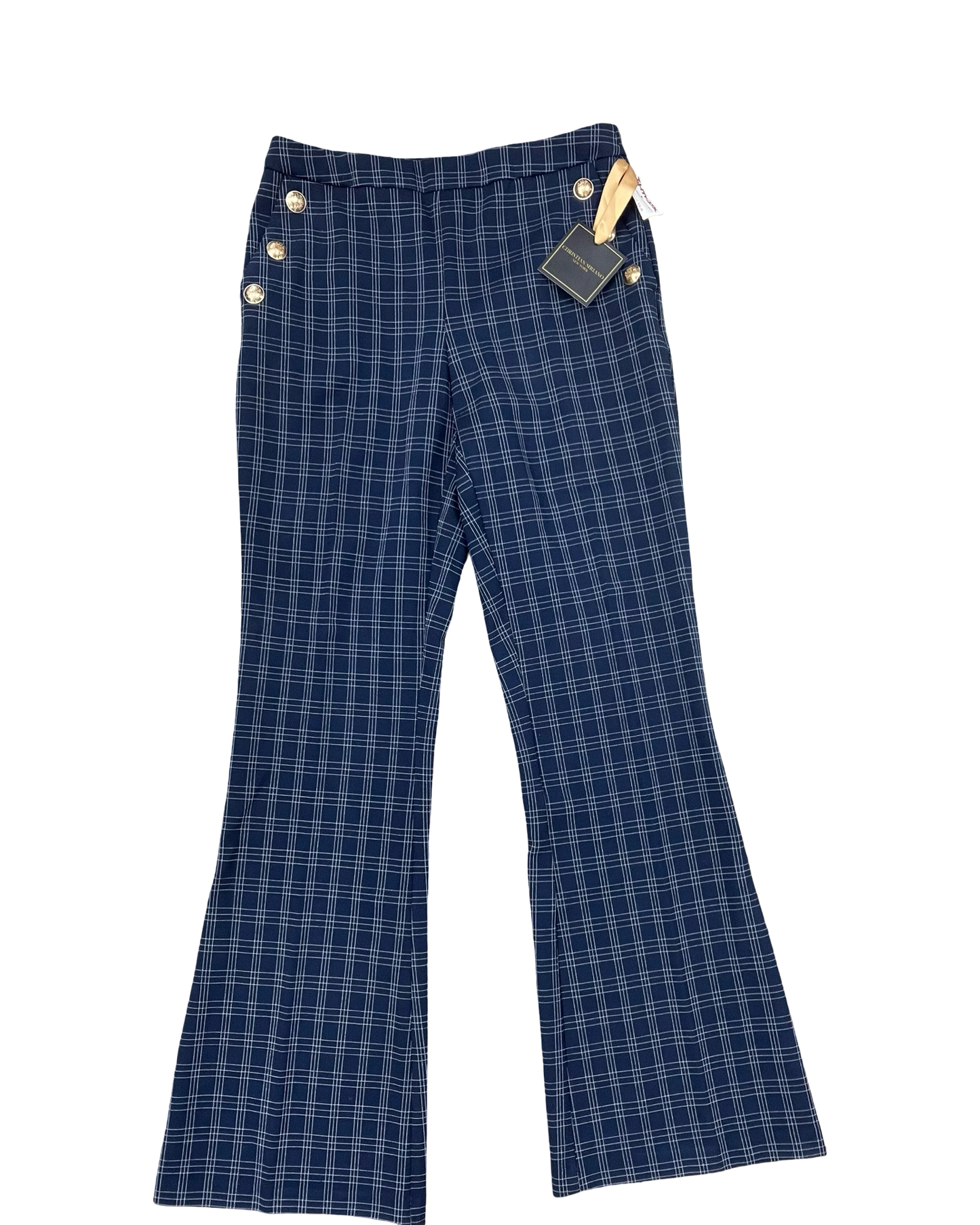 Pants Dress By Christian Siriano In Blue, Size:6