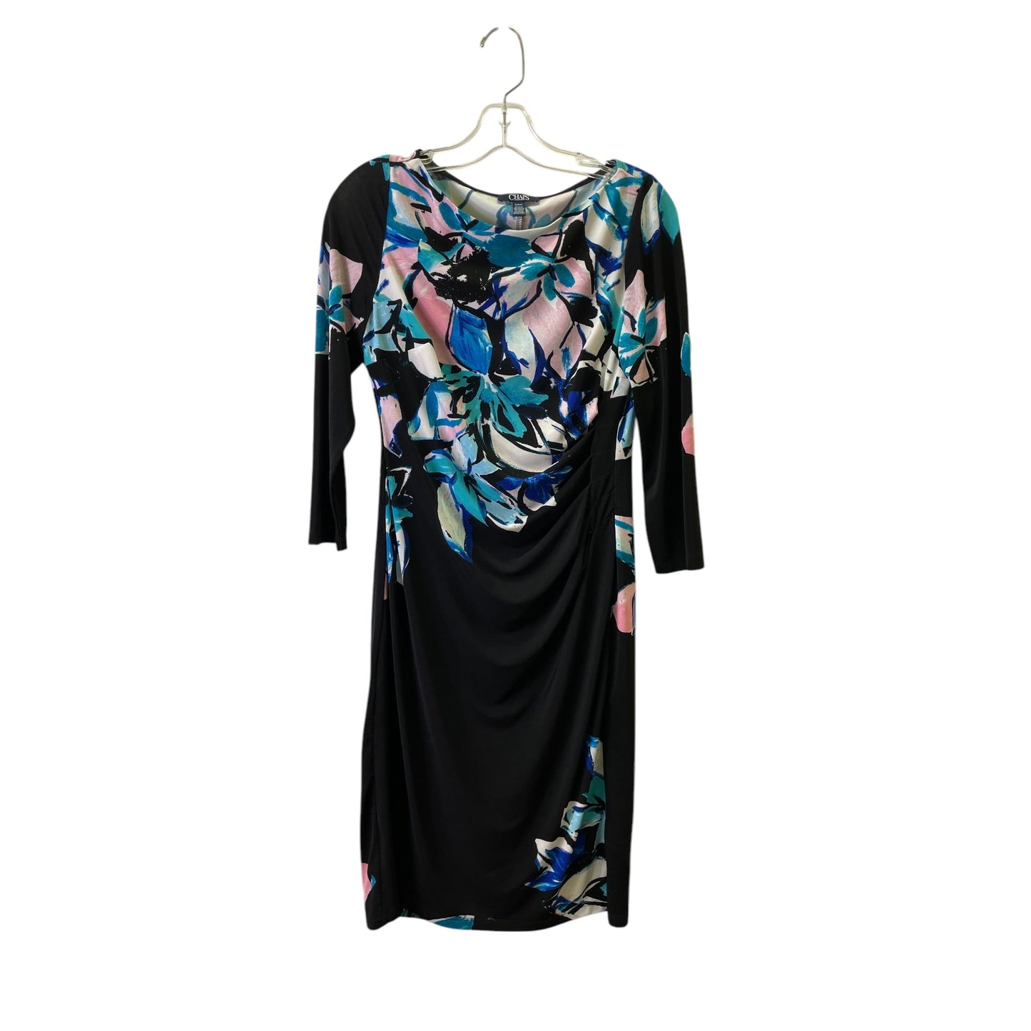 Dress Work By Chaps In Black & Blue, Size:S