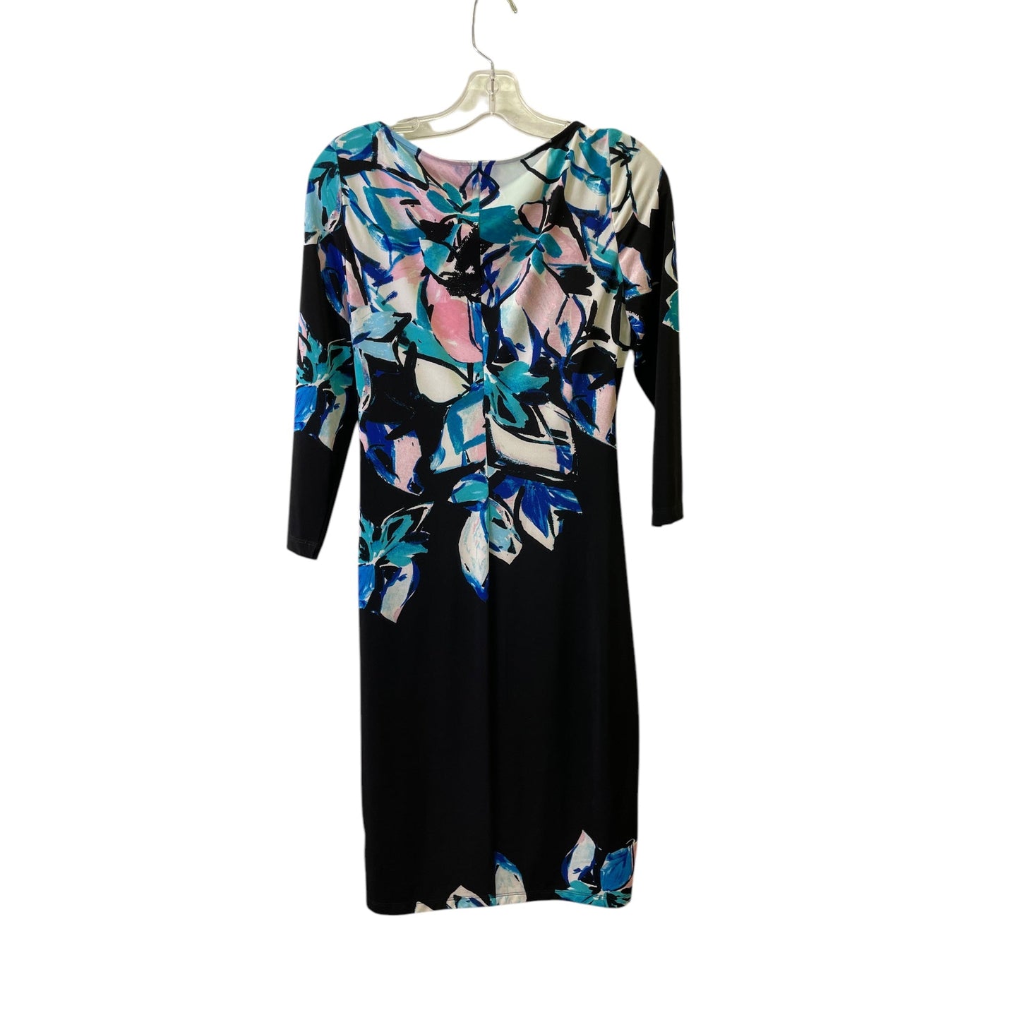 Dress Work By Chaps In Black & Blue, Size:S