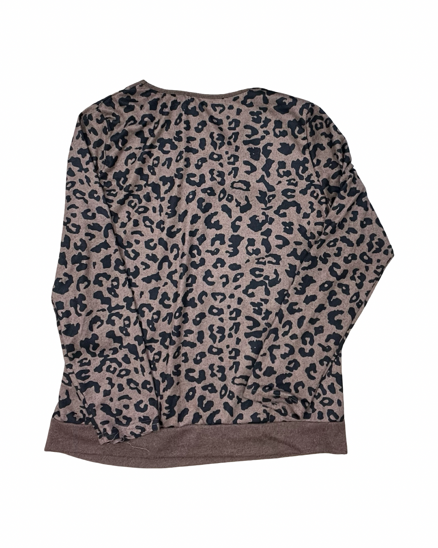 Top Ls By Shein In Animal Print, Size:Xl